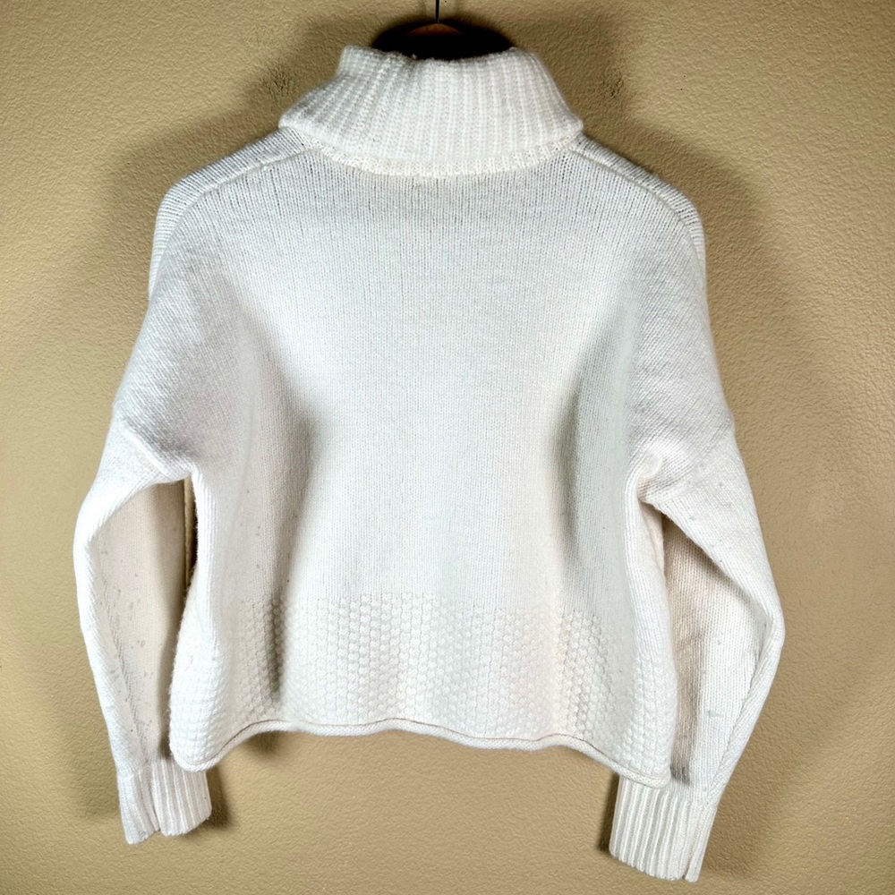 Madewell Sadler Turtleneck Sweater in Ivory - Picture 5 of 10